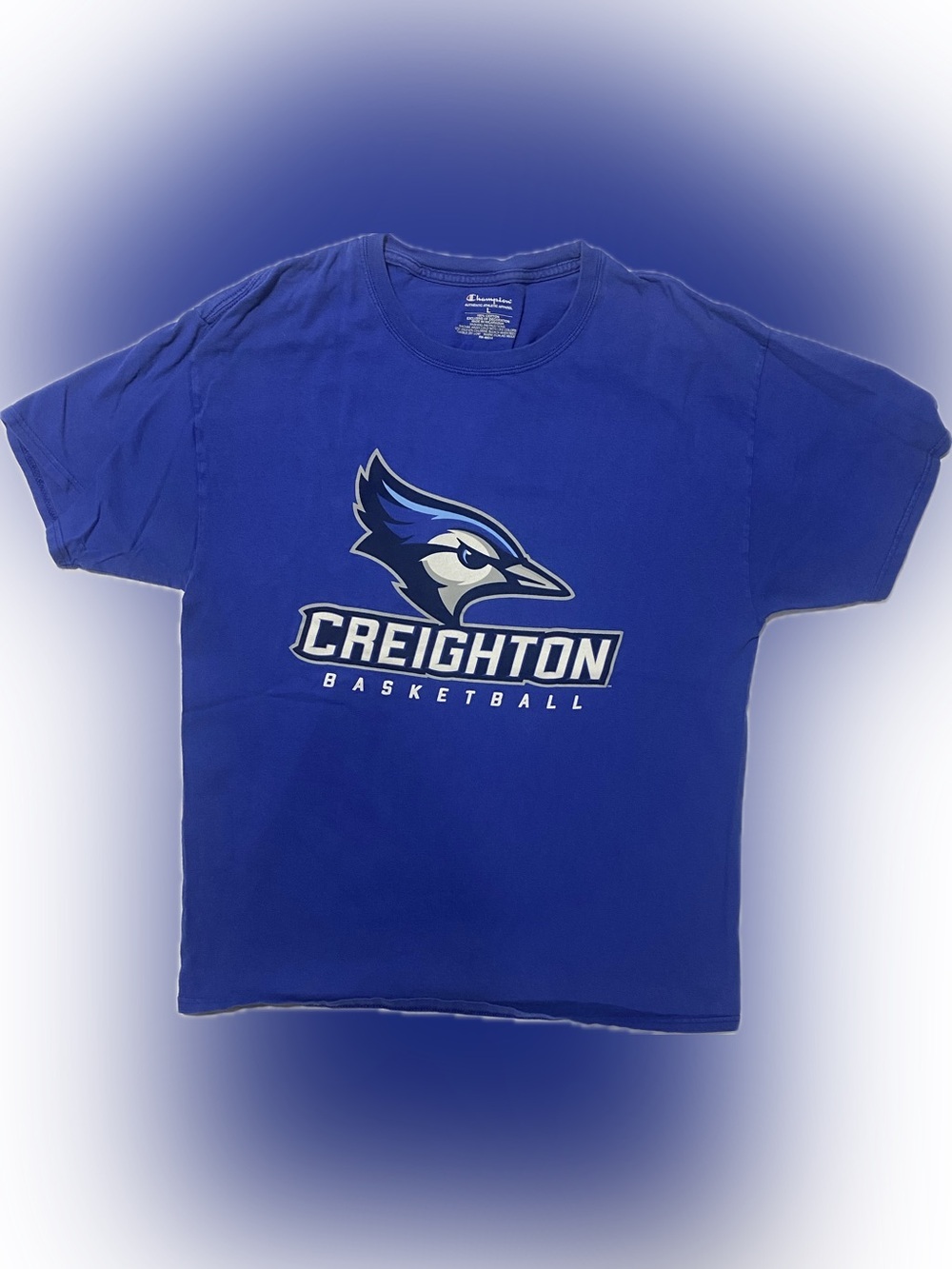 Champion Royal Blue Creighton Basketball Tee